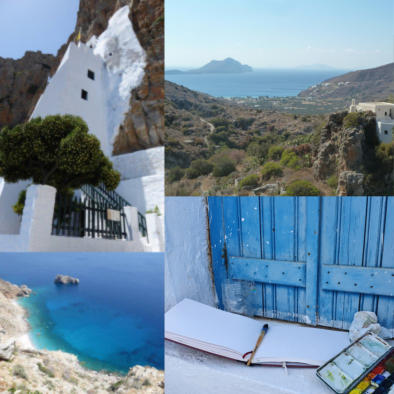 Malreise, Malferien Griechenland Insel Amorgos